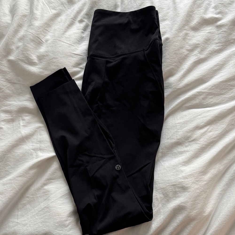 Lululemon Black High-Rise Workout Leggings